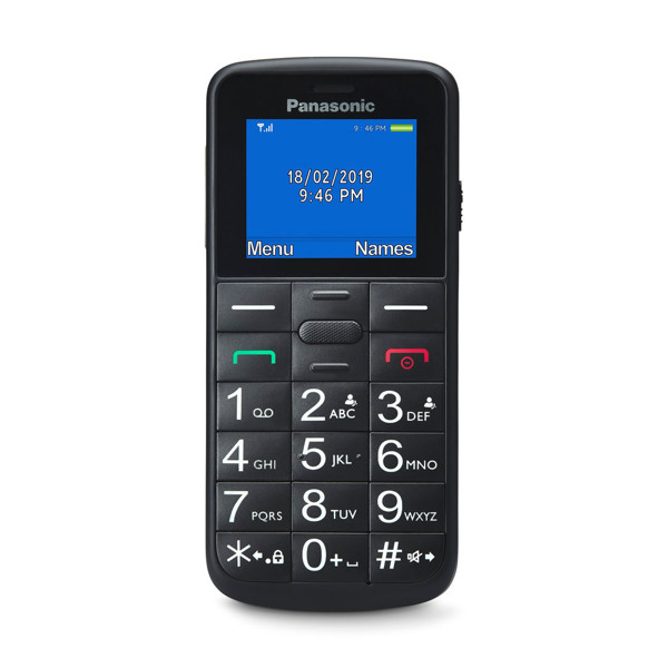 Panasonic KX-TU110 4,5 cm (1.77") Nero Telefono cellulare basico