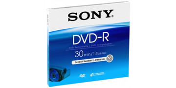 Cd Dvd -R 8 Cm Sony X Videocam Registr. 8 Cm. X Videocamere