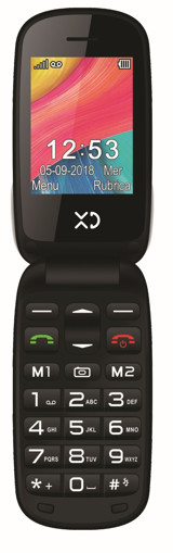Immagine di XD XDC527 cellulare 6,1 cm (2.4") 90,7 g Nero Telefono per anziani