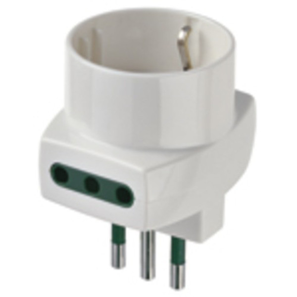 Adattatore mult S11+2P11+P30 bianco