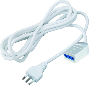Prolunghe Lineari Spina 10A 2P+T Presa 10A Cavo 5Mt
