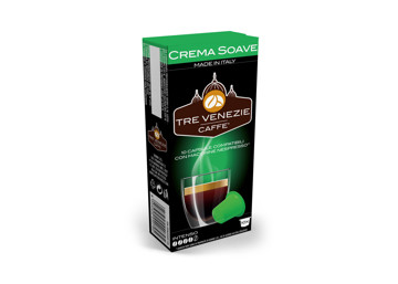10 Capsule gusto Crema Soave compatibili con macchine da caffè Nespresso