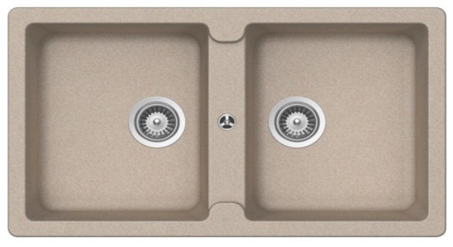 Glem Gas LS286S lavello Lavello ad incasso Rettangolare Cristalite