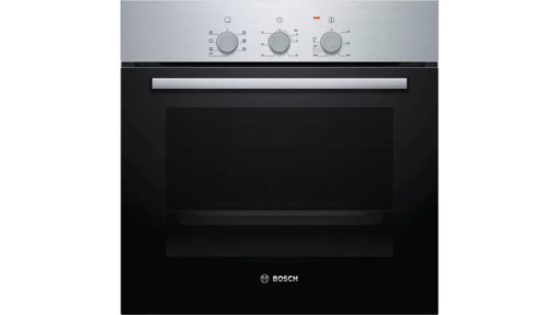 Bosch Serie 2 HBF011BR0 forno Forno elettrico 66 L 3300 W A Nero, Acciaio inossidabile