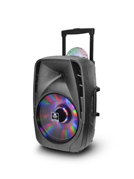 Trolley Bluetooth Speaker Microfono Incluso