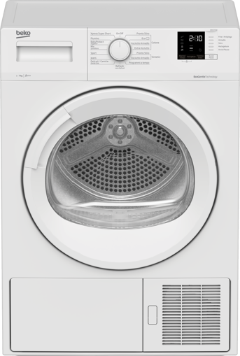 Beko DRXS722W asciugatrice Libera installazione Caricamento frontale 7 kg A++ Bianco