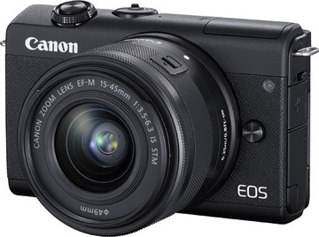 Mirrorless eos m200 blk cmos 25.8mpx touch hdmi bt fh