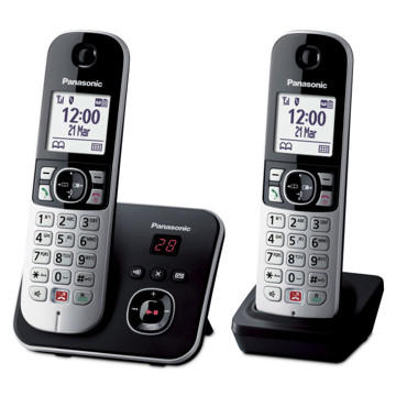 Telefono cordless + segreteria id 50mem blocco chiamate viva