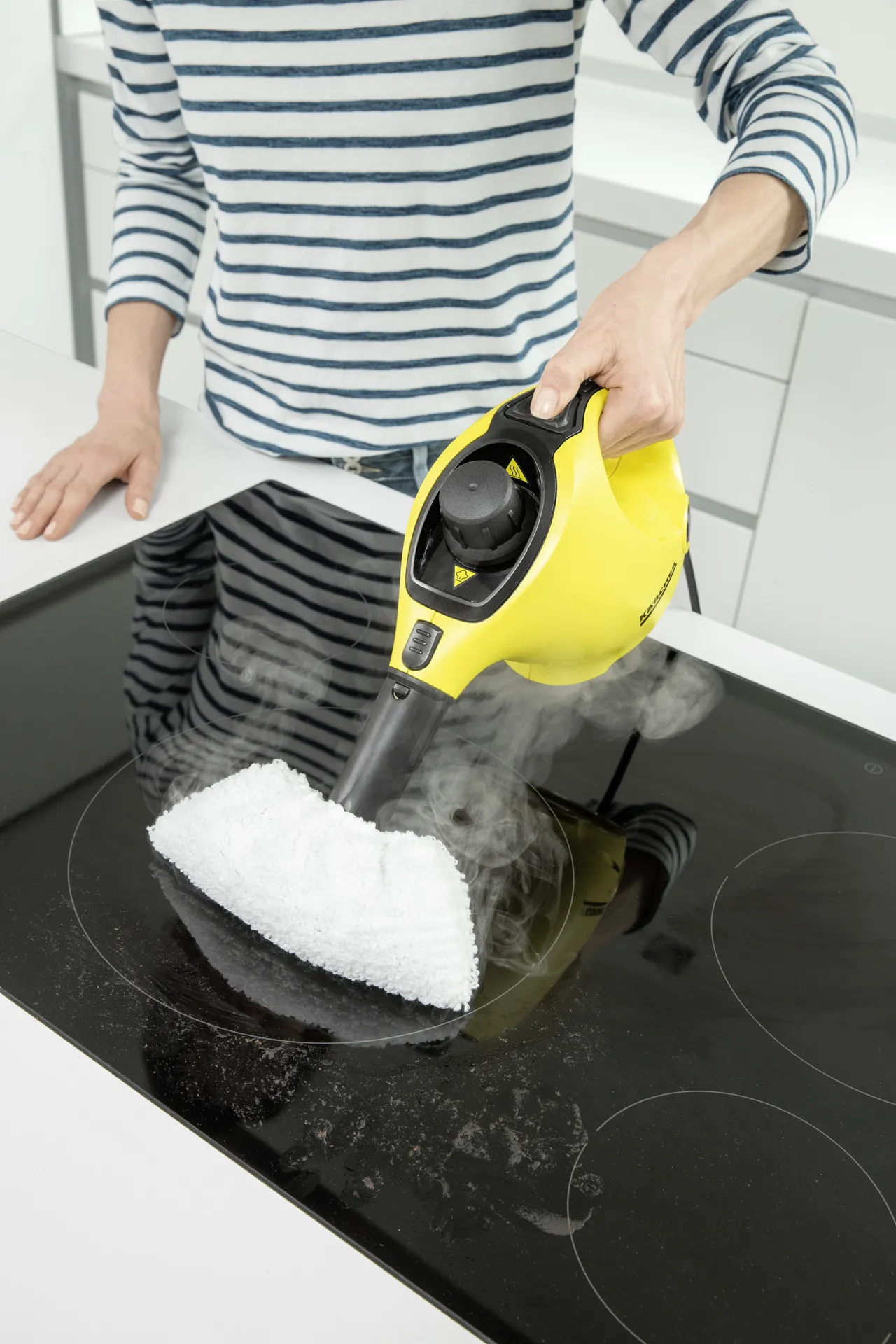 6 Panni In Microfibra Per Pulitore A Vapore Kärcher - Set Ricambio Per SC 1, SC 2, SC 3, SC 4, SC 5 (Ugelli Manuali) - Lavabili E Riutilizzabili - 4