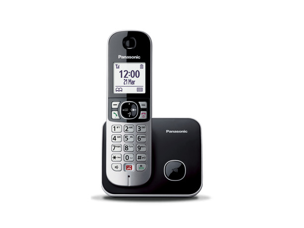 PANASONIC KX-TG6851JTB telefono Telefono DECT Identificatore di chiamata  Nero, Grigio, Telefoni Cordless in Offerta su Stay On