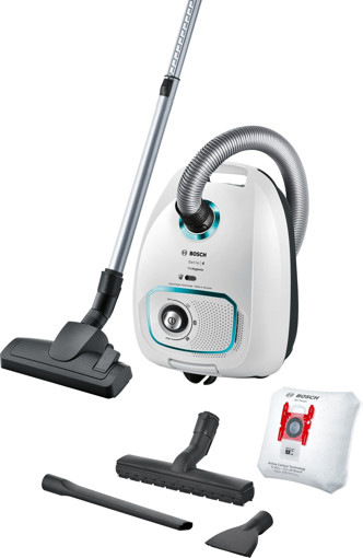 Bosch Serie 4 BGBS4HYG1 aspirapolvere a traino A cilindro Secco 600 W Sacchetto per la polvere