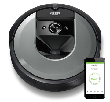 Raccoglitore polvere: 0,4 l - Autonomia: 75 min - Sensori ostacoli - Antiurto soft touch