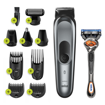 Tagliacapelli Regolabarba Ricaricabile 10In1 Wet&Dry Litio Autosense