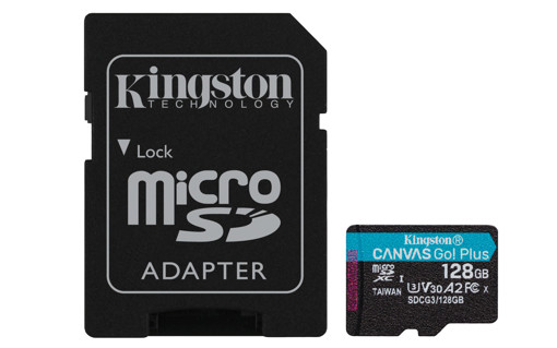 Kingston Technology Canvas Go! Plus memoria flash 128 GB MicroSD UHS-I Classe 10