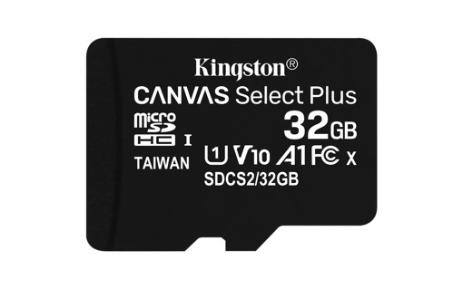Kingston Technology Canvas Select Plus memoria flash 32 GB MicroSDHC UHS-I Classe 10