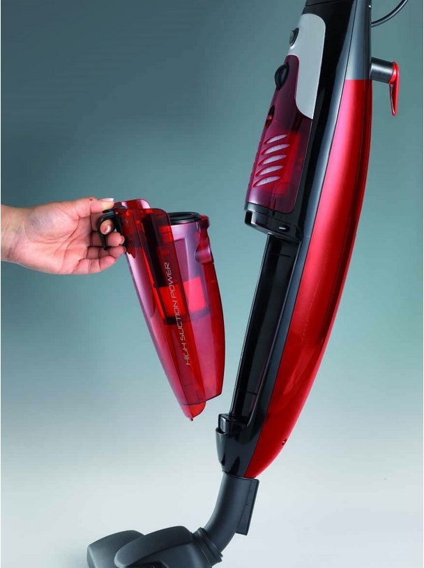 ARIETE 2772/4 Senza sacchetto 1 L 600 W Nero, Rosso