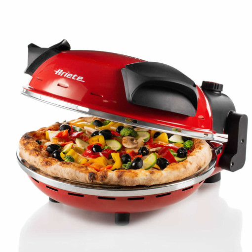 Ariete 0909 macchina e forno per pizza 1 pizza(e) 1200 W Nero, Rosso