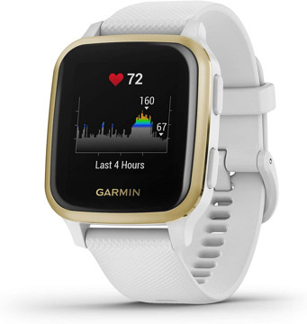 Venus sq white/gold gps,hr,10atm,multisport,14day