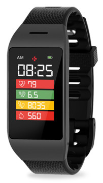 Smartwatch Fitness Tracker Bk Hr Notifiche Chiamate App
