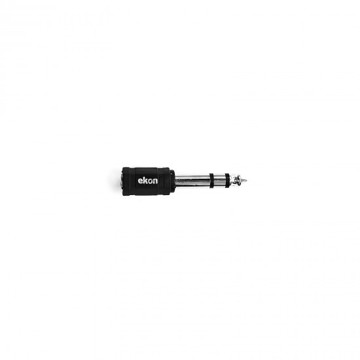 Adattatore audio jack 3,5 mm stereo femmina a jack 6,3 mm stereo maschio