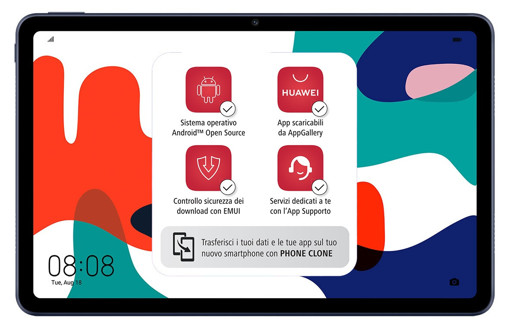 Huawei MatePad 10.4 64 GB 26,4 cm (10.4") Huawei Mobile Services (HMS) Hisilicon Kirin 4 GB Wi-Fi 5 (802.11ac) Android 10 Grigio