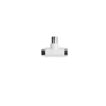 Splitter coassiale antenna 1 x 9,5 mm maschio a 2 x 9,5 mm femmina