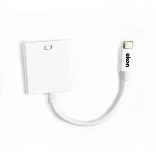 Ekon USB Type-C to HDMI Bianco