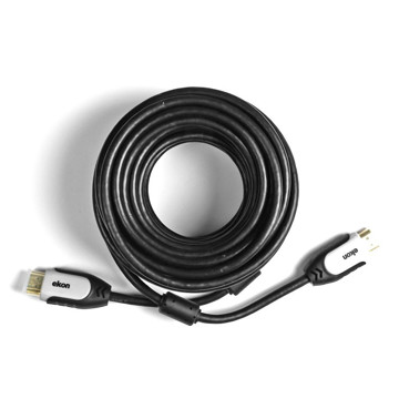 Cavo HDMI v.1.4 alta velocità con Ethernet, connet tori gold, nucleo in ferrite. lunghezza 10 m