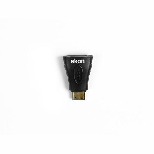 Ekon ECVHDMIADFM cable gender changer Mini-HDMI HDMI Nero