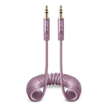 Cavo stereo jack 3.5mm colore oro rosa