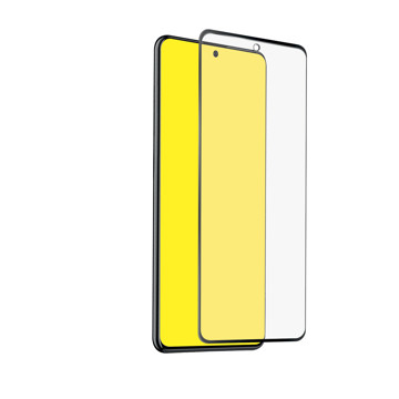 Screen protector full cover per Samsung Galaxy A71, colore nero