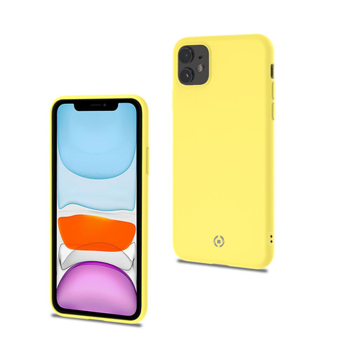 Celly CANDY1001YL custodia per cellulare 15,4 cm (6.06") Cover Giallo