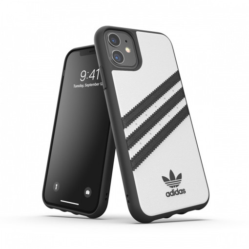 Adidas 36291 custodia per cellulare 15,4 cm (6.06") Cover Nero, Bianco