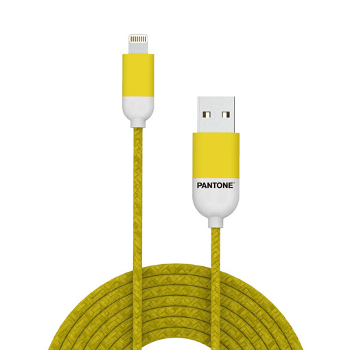 Celly PT-LCS001-5Y cavo per cellulare Giallo 1,5 m USB A Lightning