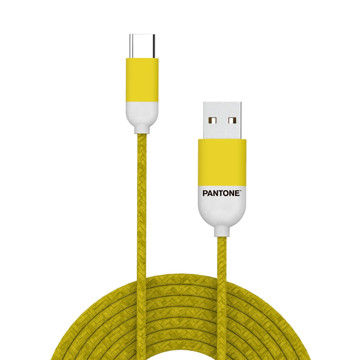 Type-C Cable Yellow 1 5 Mt