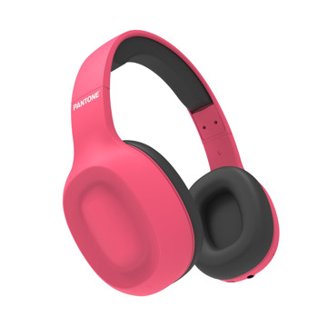 Cuffia Bluetooth Pantone Rosa