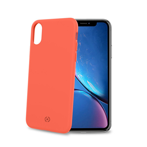 Celly Shock custodia per cellulare 15,5 cm (6.1") Cover Arancione