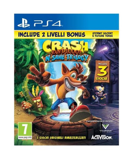 ACTIVISION Crash Bandicoot N. Sane Trilogy, PS4 PlayStation 4, Giochi  Playstation 4 in Offerta su Stay On