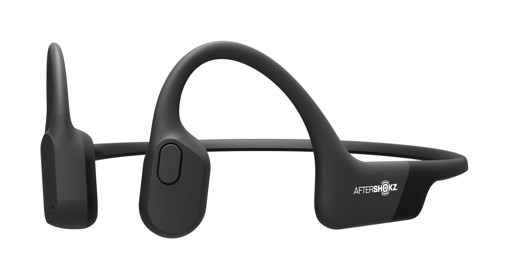 Aftershokz Aeropex Cuffia Passanuca Bluetooth Nero, Grigio