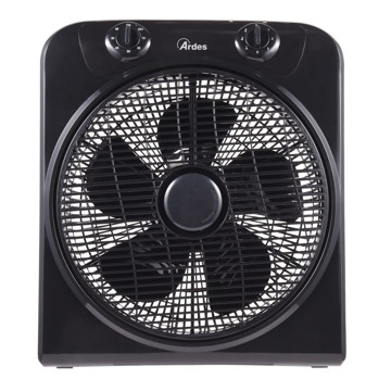 Ventilatore Box 30Cm Nero  5Pale 3Velocita'Timer