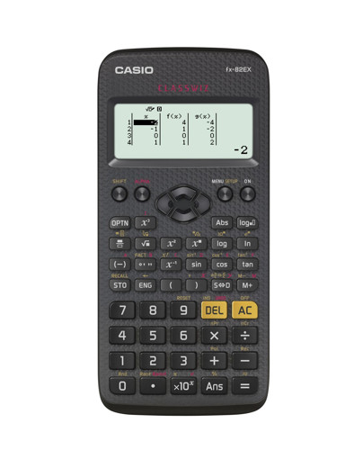 Casio FX-82EX calcolatrice Tasca Calcolatrice scientifica Nero