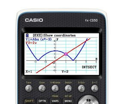CASIO FX-CG50 calcolatrice Tasca Calcolatrice grafica Nero