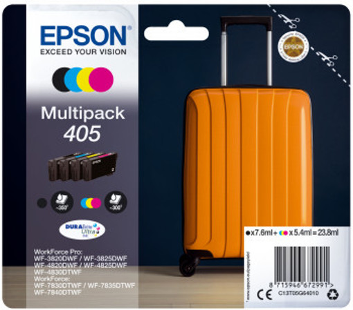 Epson 405 4 pezzo(i) Originale Nero, Ciano, Magenta, Giallo