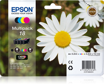 Multipack Epson Serie T180 Mar W-Xp402