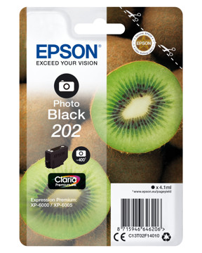 Cartuccia Epson 202 Black Phot