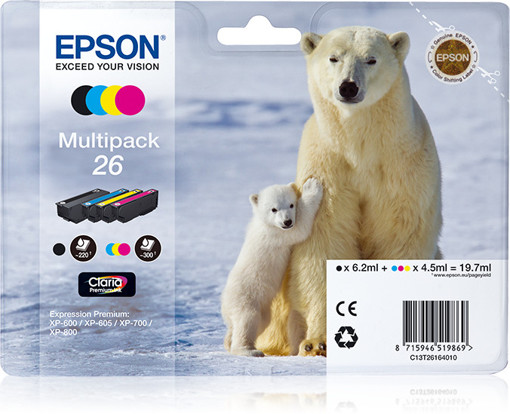 Epson Polar bear Multipack 26