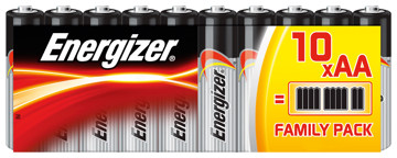 Energizer Alkaline Power Aa Family Pack Da 10