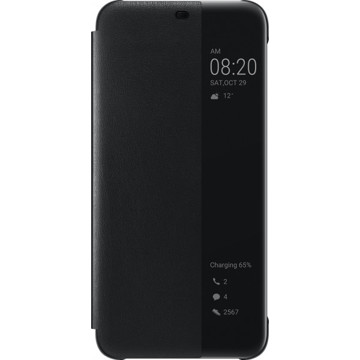 Flip View Cover Black Mate 20