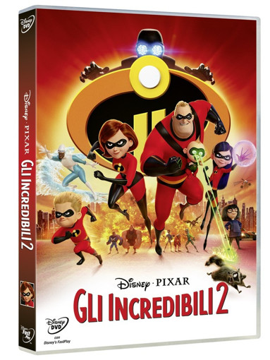 Walt Disney Pictures Gli Incredibili 2 DVD 2D Inglese, ITA, Turco