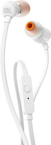 JBL T110 Cuffia Auricolare Connettore 3.5 mm Bianco